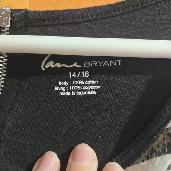 Lane Bryant sequin top 14/16 - Picture 6 of 6